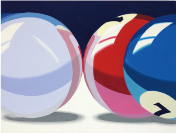 昼間部生／色彩構成「球」をモチーフに構成／B3サイズ