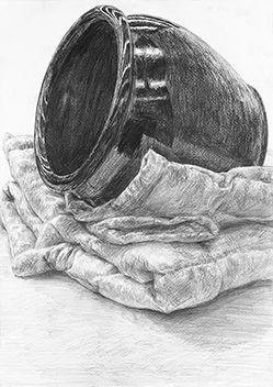 静物デッサン／B3サイズ