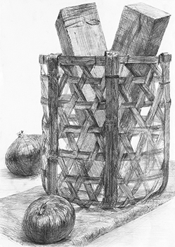 静物デッサン／B3サイズ