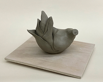 立体構成「みょうが」をテーマ構成