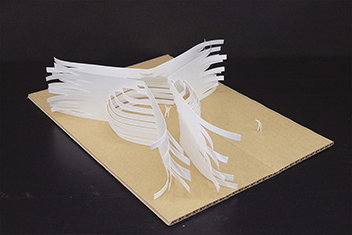 立体構成／ケント紙