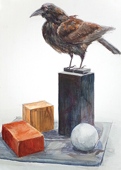 着色写生／B2サイズ