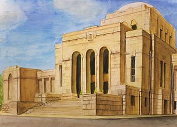 建築写生／B2サイズ