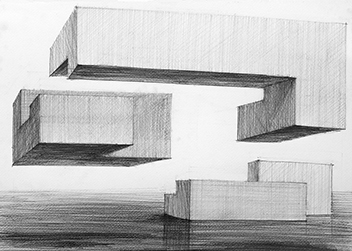 空間構成／B3サイズ