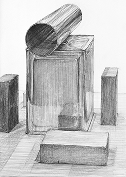 鉛筆デッサン［静物］／B2サイズ