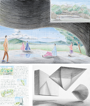 2025年度 東京藝術大学合格再現作品／総合表現（B2）／空間構成（B3）／文章