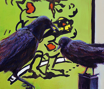 油画科実習「見る+知る＋感じる絵」／F10号