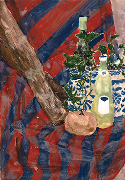 日本画科実習「岩絵具制作」