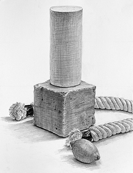 初心者のための基本を学ぶ石膏デッサン／鉛筆