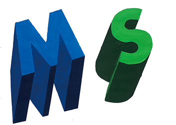 デザイン「立体文字」