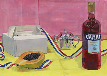 女子美付属高校対策授業作品／水彩