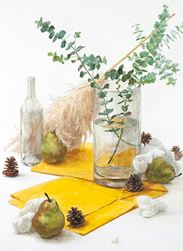 着色写生／透明水彩