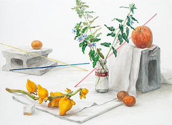 着色写生／透明水彩