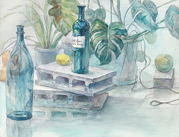 石膏デッサン／鉛筆