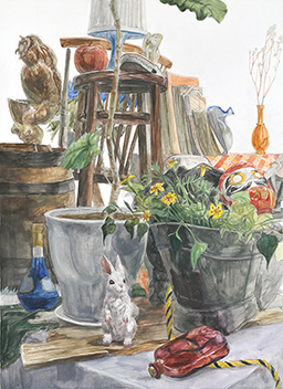 着色写生／透明水彩