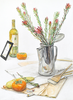 着色写生／透明水彩