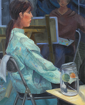 2025年度 東京造形大学 美術学科絵画専攻領域 入試再現作品／油彩／F15