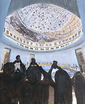 夜間部生／想定油彩「変容」／F15